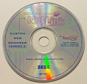 SEGA Saturn Net Link Web Browser ver. 2 Disc Only - Untested and Scratched AS-IS - Picture 1 of 4