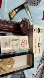 Super Rare Collectible Case XX pocket knife (coal miners special)/box sheath - Picture 1 of 8