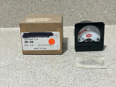 Medidor de señal de llama Fireye 38-58 NUEVO Foto 1 de 4