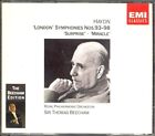 New Sealed Haydn London Symphonies Surprise Miracle 93-98 Beecham Rpo 2 Cd Set