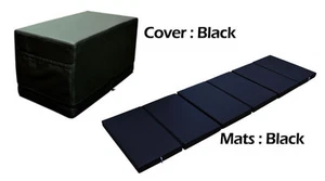 MULTI ALL PURPOSE MAGIC BOX LEG KNEE SUPPORT CUSHION FOLDABLE MATS BLACK COLOR - Picture 1 of 12