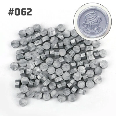 100 cuentas de cera de sellado para sello retro sello boda sobre tarjeta de invitación Foto 1 de 4