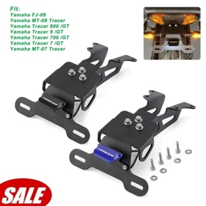 For Yamaha FJ-09 MT-09 Tracer 9 Tail Tidy Fender Eliminator License Plate Holder - Foto 1 di 24