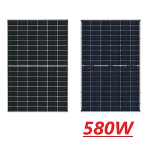 🔥NUOVO 2024🔥 PANNELLO SOLARE FOTOVOLTAICO 580W MONOCRISTALLINO BIFACCIALE - Foto 1 di 7