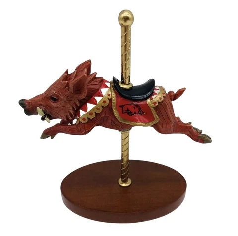 Arkansas Razorbacks Carousel Mascot by Ridgewood Collectibles-New Cover