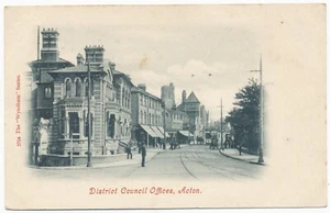 Bezirksämter, Acton, Postkarte 1908 - Bild 1 von 2