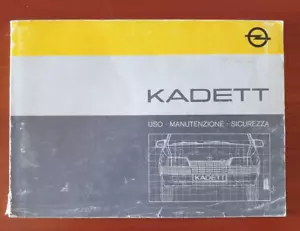 OPER KADETT USO MANUTENZIONE SICUREZZA GMI 775/3 GIUGNO 1988 - Picture 1 of 1