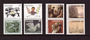 Canada 1980 Art History 2 sets mint MNH stamps - Picture 1 of 1