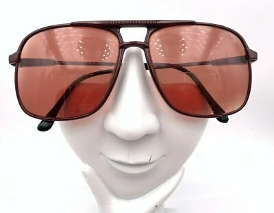 Gafas de sol vintage Elan 76 Wine Square Pilot Japón SOLO MARCOS Foto 1 de 4