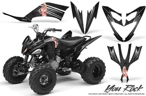 YAMAHA RAPTOR 250 GRAPHICS KIT CREATORX DECALS STICKERS YOU ROCK B - Picture 1 of 1