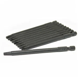 UFFY - 4" pulgadas Robertson Square SQ # 2 broca de impacto de potencia paquete de 10 1/4 hexagonal - Imagen 1 de 2