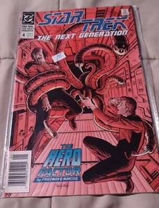 Star Trek: The Next Generation Comic Book #4 DC Comics 1990  - Bild 1 von 2