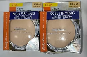 2 Sally Hansen Skin Firming Line Minimizing Pressed Powder 04 Creamy Natural - Picture 1 of 2