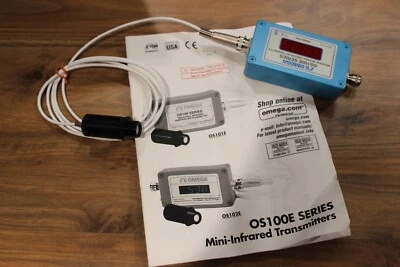 NEW Omega OS102E-V2 Infrared Temperature Sensor W/ LED Display - Image 1 of 4