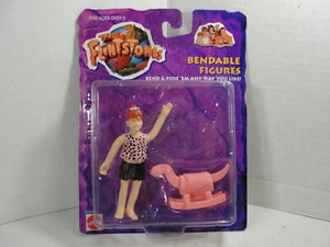 Mattel The Flintstones Movie "Pebbles" Bendable Figure 1993 New Pkg. - Picture 1 of 2