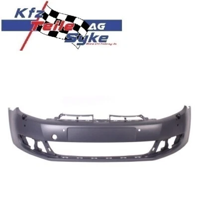STOSSSTANGE VORNE GRUNDIERT / LACKIERBAR FÜR VW GOLF 6 MIT SRA + PDC - Bild 1 von 3