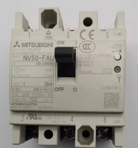 Mitsubishi Leakage protection Circuit breaker MCCB NV50-FAU 30mA 3P 40A - Picture 1 of 1