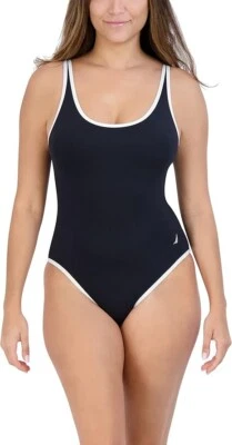 Nuevo con etiquetas Traje de baño adelgazante de una pieza Nautica para mujer talla M Foto 1 de 4