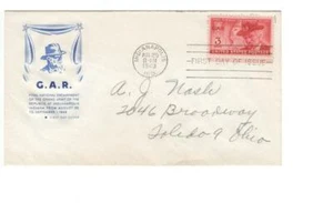 First day cover, Scott #985, GAR, Mellone 10, Farnam cachet, 1949 - Picture 1 of 1