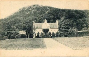 PRINTED POSTCARD OF FLOWERDALE HOUSE, GAIRLOCH, ROSS-SHIRE, SCOTLAND - Picture 1 of 2