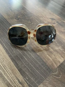 Debs Italy Oversized Tortoise Shell Sunglasses Vintage READ - Picture 1 of 12