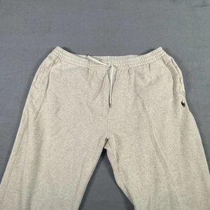 Polo Ralph Lauren Sweatpants Mens XL Beige Ribbed Front Classic Fit Lounge - Picture 1 of 8