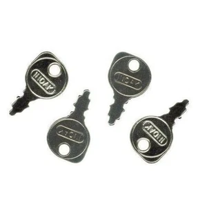 4x Ride on Mowers Keys suits Husqvarna MTD Cox Rover 725 0128 AM015 A07679 - Picture 1 of 2