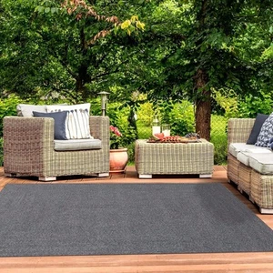 Indoor Outdoor Area Rug, Handwoven Reversible Braided Home Decor for Kitchen,... - Picture 1 of 6