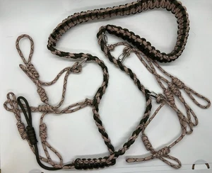 Duck Call Lanyard With Removable Drops 550 Paracord Hand Braided Secures NEW! - Picture 1 of 1