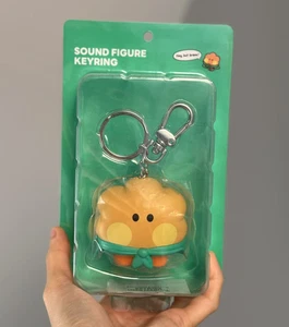 BT21 Official Authentic Goods BT21 SHOOKY FIGURINE SOUND KEYRING Keychain NWT - Picture 1 of 6