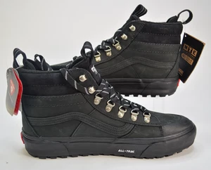 VANS Sk8-Hi MTE 2 Triple Black Boots VN0007NKBKA | Men's Size 9.5 - Picture 1 of 5