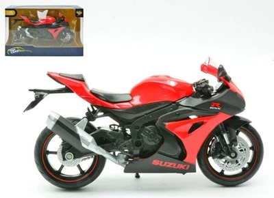 MODELLINO MOTO STATICO KINSMART SUZUKI GSX-R1000R ROSSO MODELLISMO SCALA 1:12 - Immagine 1 di 4