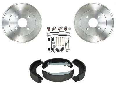 Kit de resortes zapatas de freno de tambores traseros para Chevrolet Cobalt 2.2L 09-10 4 pernos SOLO Foto 1 de 4