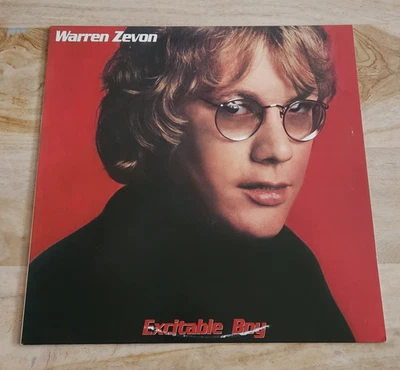 Warren Zevon - Excitable Boy виниловая пластинка Asylum Records 1978 оригинальная пресса почти как новая/в отличном состоянии - Изображение 1 из 4