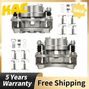 2 x Brake Calipers w/ Bracket for Jeep WJ Grand Cherokee 99-04 Front LH & RH - Picture 1 of 16