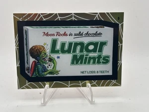 2025 Topps Wacky Packages Attacky Packages Lunar Mints 14/25 Web Parallel - Picture 1 of 2