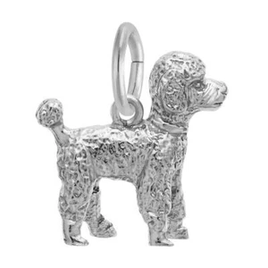10K or 14K Gold Poodle Charm by Rembrandt - Picture 1 of 8