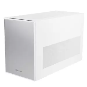 Silverstone SG17W Mini-DTX/Mini-ITX Premium Aluminum/Steel Body Cube Case - Picture 1 of 5