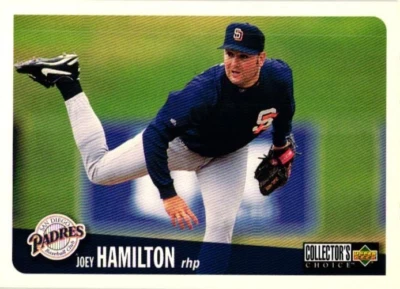 1996 Upper Deck Collector's Club Baseball #701 Joey Hamilton - Image 1 of 2