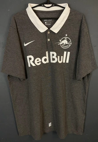 MEN'S FC RED BULL SALZBURG 2020/2021 POLO SOCCER FOOTBALL SHIRT JERSEY SIZE XL Cover