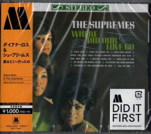 Where Did Our Love Go by Ross, Diana (CD, 2019)