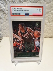 2013-14 Giannis Antetokounmpo Rookie Card PSA Bucks Jordan Kobe Jokic Panini 