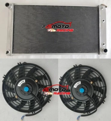 30"W Radiator+Fan for 77-92 Cadillac DeVille/Pontiac/Buick/Brougham Fleetwood AT - Image 1 of 4