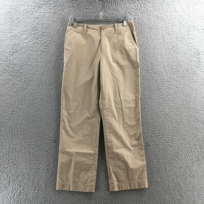 Lauren Ralph Lauren Chino Pants Womens 4P (actual 30x27.5) Beige Cotton Mid Rise - Image 1 of 4