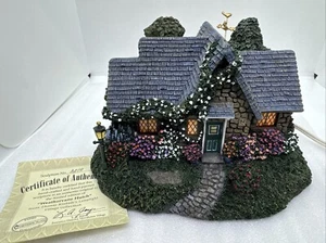 Vtg Thomas Kinkade Hawthorne Village Lamplight Village "Weathervane Hutch" 2002 - Picture 1 of 9