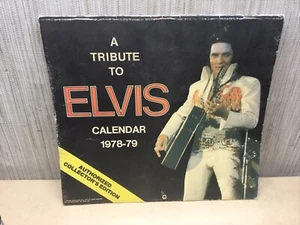 A Tribute To Elvis Calendar 1978-79 - Picture 1 of 21