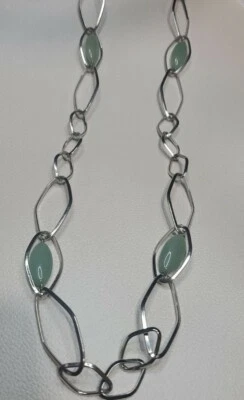 Italian Simona Collini Necklace Chain Stainless 36" pre-owned......N20 - Image 1 of 4