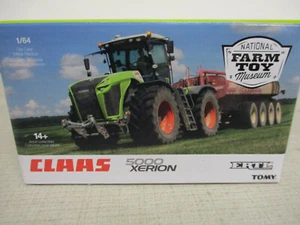 Claas Model 5000 Xerion 4WD Toy Tractor "2021 NFTM Edition" 1/64 Scale, NIB - Picture 1 of 5