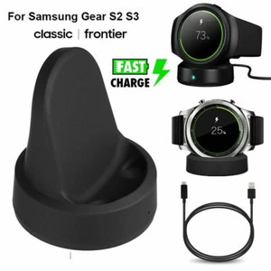 For Samsung Wireless Watch Charging Dock Charger Cradle Gear S2 S3 Smartwatch - Picture 1 of 15