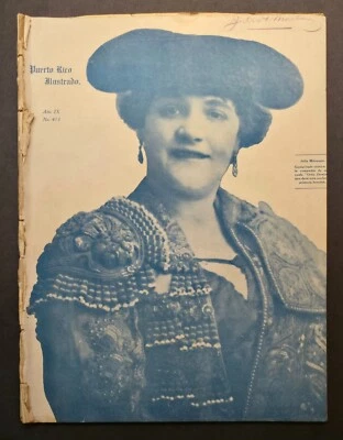 ANTIQUE MAGAZINE / PUERTO RICO ILUSTRADO / 1918 #24 - Image 1 of 4